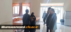 بازدید مدیر کل امور اداری سازمان مرکزی دانشگاه فرهنگیان از واحد دانشور 