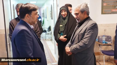  بازدید رئیس آموزش و پرورش شهر گلبهار از فرایند برگزاری جشنواره تدریس برتر مرحله کشوری 