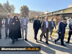 بازدید رجبعلی  برزویی ریاست دانشگاه فرهنگیان از برگزاری دوازدهمین_جشنواره_تدریس_برتر_کشوری  2