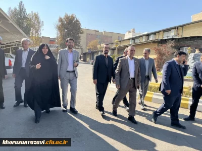 بازدید رجبعلی  برزویی ریاست دانشگاه فرهنگیان از برگزاری دوازدهمین_جشنواره_تدریس_برتر_کشوری 