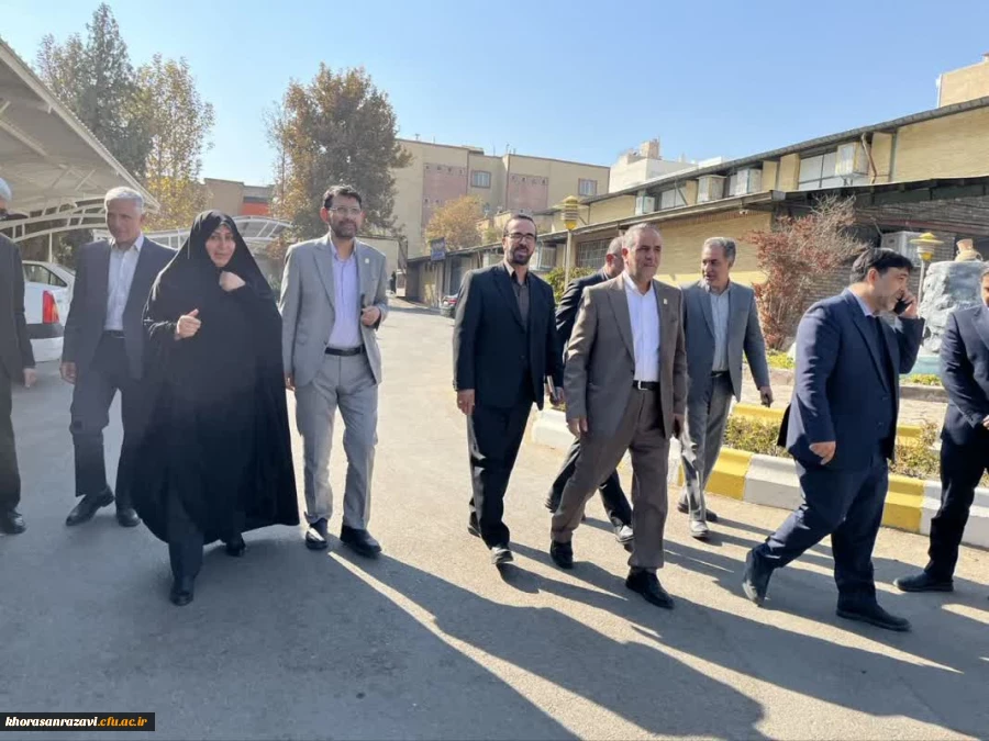 بازدید رجبعلی  برزویی ریاست دانشگاه فرهنگیان از برگزاری دوازدهمین_جشنواره_تدریس_برتر_کشوری  2