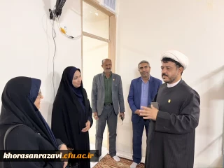  بازدید زینت زارع، مدیرکل منابع انسانی دانشگاه فرهنگیان، از واحد های شهید رجایی و امام خمینی تربت حیدریه 