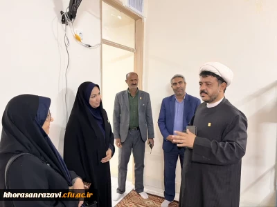  بازدید زینت زارع، مدیرکل منابع انسانی دانشگاه فرهنگیان، از واحد های شهید رجایی و امام خمینی تربت حیدریه 