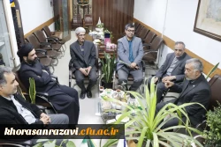 افتتاح کتابخانه پردیس شهید بهشتی دانشگاه فرهنگیان خراسان رضوی به مناسبت هفته کتاب و کتابخوانی توسط مدیرکل آموزش و پرورش استان 

 2