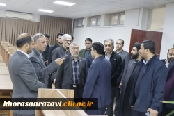 افتتاح کتابخانه پردیس شهید بهشتی دانشگاه فرهنگیان خراسان رضوی به مناسبت هفته کتاب و کتابخوانی توسط مدیرکل آموزش و پرورش استان 

 4