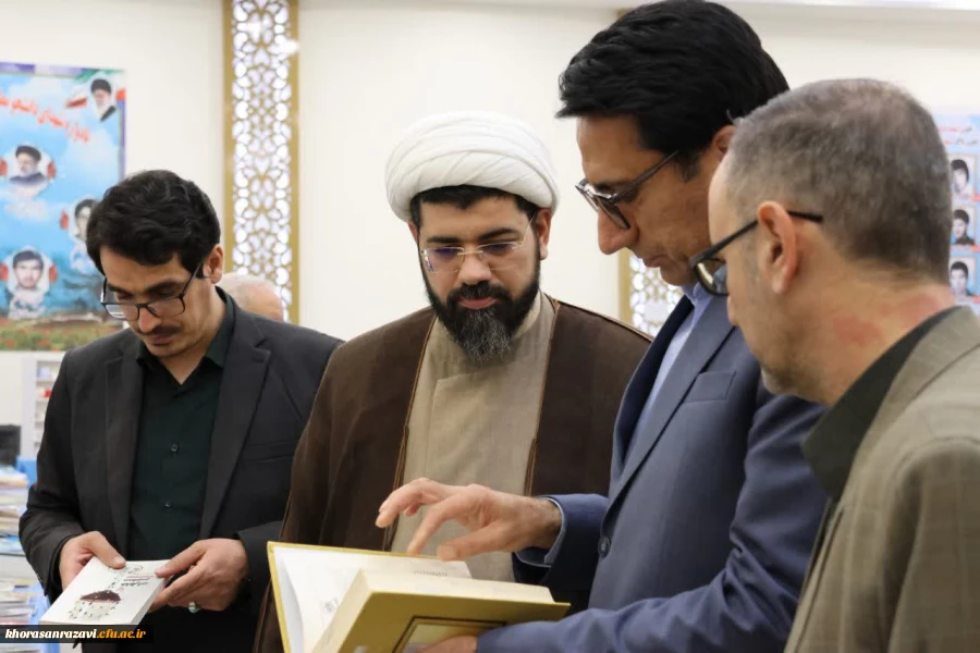 بازدید مسئول نهاد مقام معظم رهبری دانشگاه فرهنگیان استان از واحددانشور نیشابور  

 3