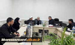 بازدید مدیریت جدید دانشگاه فرهنگیان خراسان رضوی و نماینده مردم در مجلس شورای اسلامی از واحد خواهران 

 4