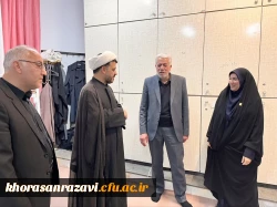 بازدید مدیریت جدید دانشگاه فرهنگیان خراسان رضوی و نماینده مردم در مجلس شورای اسلامی از واحد خواهران 

 5
