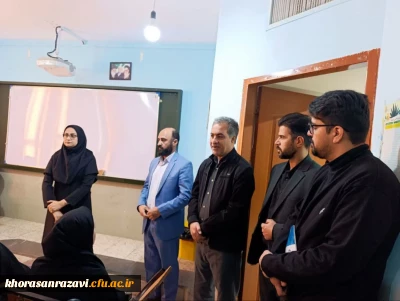 بازدید معاون هماهنگی دانشگاه فرهنگیان استان خراسان رضوی از فرایند برگزاری کلاس های درس مهارت آموزان ماده ۲۸ سری چهاردهم

