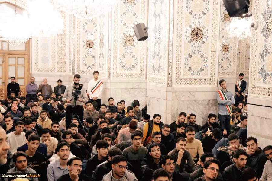  برگزاری آئین استقبال از نو دانشجو معلمان ورودی ۱۴۰۴  پردیس شهید بهشتی _ مرکز ثامن الحجج علیه اسلام 

 5