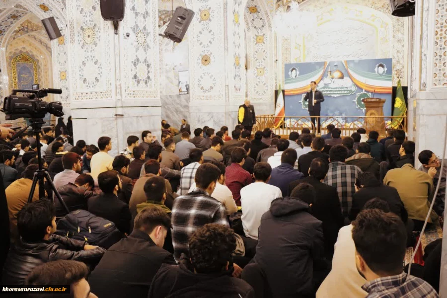  برگزاری آئین استقبال از نو دانشجو معلمان ورودی ۱۴۰۴  پردیس شهید بهشتی _ مرکز ثامن الحجج علیه اسلام 

 7