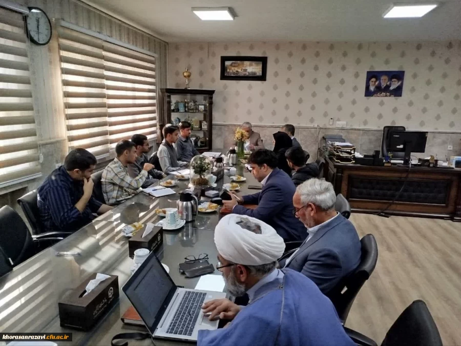 برگزاری جلسه ستاد استانی کنگره شهدای دانشجومعلم دانشگاه فرهنگیان خراسان رضوی

 2