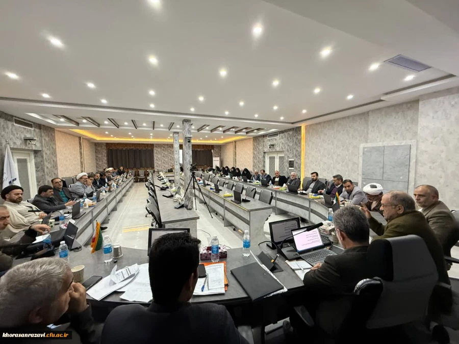 برگزاری  اجلاس سراسری مسئولان بسیج اساتید دانشگاه فرهنگیان سراسر کشور در مشهد مقدس

 4