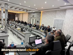 برگزاری  اجلاس سراسری مسئولان بسیج اساتید دانشگاه فرهنگیان سراسر کشور در مشهد مقدس

 5