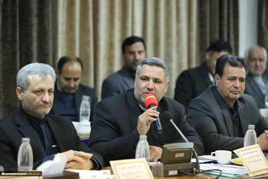 برگزاری دومین جلسه کمیته هیئت امنای دانشگاه فرهنگیان خراسان رضوی؛ با تمرکز بر توسعه زیرساخت ها و رفاه دانشجو معلمان 

 10