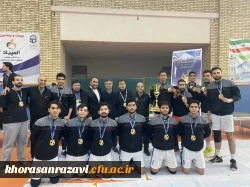 افتخارآفرینی دانشجو معلمان پسر دانشگاه فرهنگیان استان خراسان رضوی در بیست و پنجمین المپیاد دانشجو معلمان کشور  2