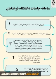 سامانه جلسات دانشگاه فرهنگیان