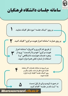 سامانه جلسات دانشگاه فرهنگیان