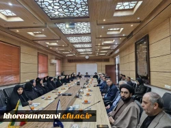 در راستای استقرار ساختار جدید دانشگاه فرهنگیان خراسان رضوی صورت گرفت: معارفه معاون فرهنگی و رئیس دانشکده علوم تربیتی استان 
 2