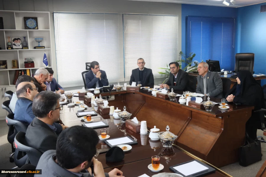 برگزاری جلسه کارگروه مدیریت آموزش عالی استان خراسان رضوی

 2