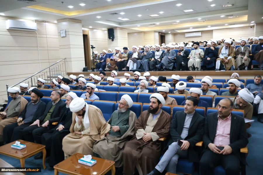 همه ما جمع شدیم برای یک هدف بزرگ و آن انتقال پیام دین به نسل جوان است 5