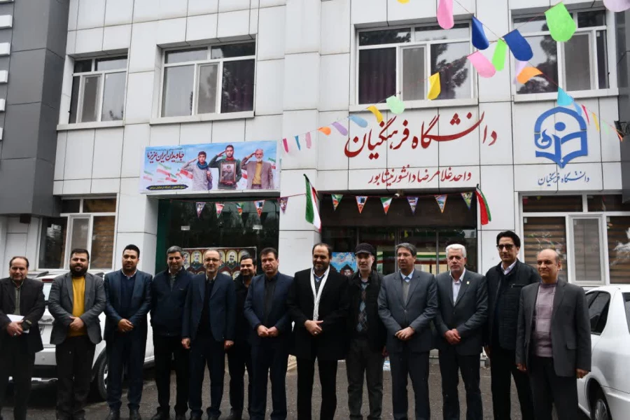 بازدید حسن باقری یزدی رئیس دانشگاه فرهنگیان استان به اتفاق محمد رستمی و  سید یحیی سلیمانی، نمایندگان مردم نیشابور، فیروزه، زبرخان و میان جلگه در مجلس شورای اسلامی، از دانشگاه فرهنگیان واحد دانشور نیشابور  6