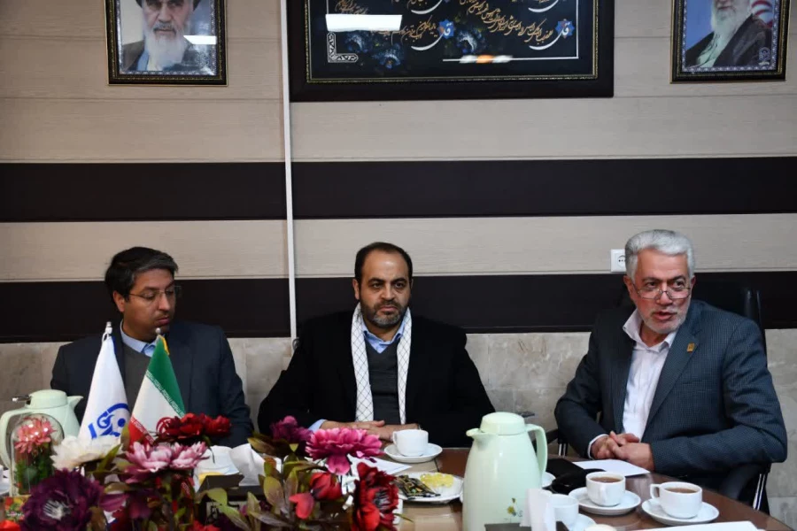 بازدید حسن باقری یزدی رئیس دانشگاه فرهنگیان استان به اتفاق محمد رستمی و  سید یحیی سلیمانی، نمایندگان مردم نیشابور، فیروزه، زبرخان و میان جلگه در مجلس شورای اسلامی، از دانشگاه فرهنگیان واحد دانشور نیشابور  7