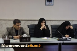 نشست قرارگاه جهادی رسانه و امنیت اجتماعی در دانشگاه فرهنگیان خراسان رضوی برگزار شد

 3