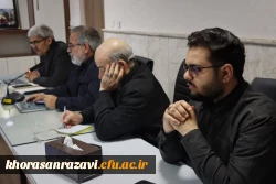 نشست قرارگاه جهادی رسانه و امنیت اجتماعی در دانشگاه فرهنگیان خراسان رضوی برگزار شد

 4