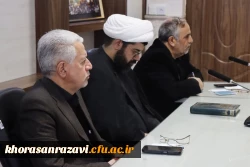 نشست قرارگاه جهادی رسانه و امنیت اجتماعی در دانشگاه فرهنگیان خراسان رضوی برگزار شد

 5