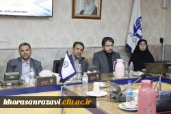 مراسم تکریم و معارفه رئیس اداره حراست دانشگاه فرهنگیان استان خراسان رضوی برگزار شد 

 3