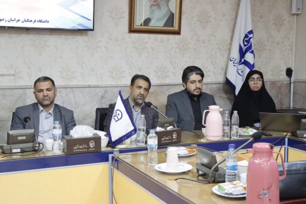 مراسم تکریم و معارفه رئیس اداره حراست دانشگاه فرهنگیان استان خراسان رضوی برگزار شد 

 3
