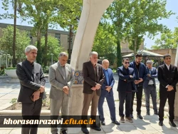 برگزاری مراسم ادای احترام به مقام شهدای گمنام همزمان باگرامیداشت هفته معلم و دهه سرآمدی آموزش در دانشگاه فرهنگیان خراسان رضوی

 2