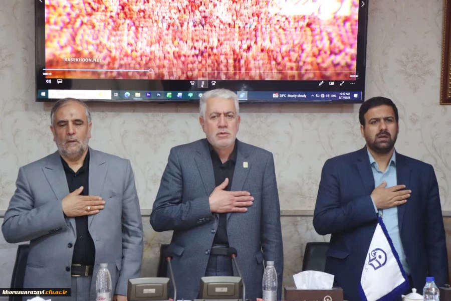 مراسم تجلیل از دانشجومعلمان فعال یاوران رسانه و مسئولان روابط عمومی دانشگاه فرهنگیان خراسان رضوی 4